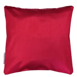 HOUSSE DE COUSSIN ENCART 40X40CM SHANA ROUGE