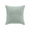 HOUSSE DE COUSSIN ET ENCART 40X40CM COLOMBINE SAUGE