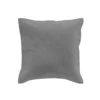 HOUSSE DE COUSSIN ET ENCART 40X40CM ROMANE ANTHRACITE