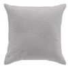 HOUSSE DE COUSSIN ET ENCART 60X60CM COLOMBINE GRIS