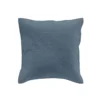 HOUSSE DE COUSSIN ET ENCART 40X40CM ROMANE BLEU