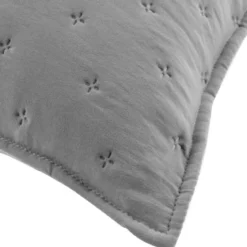 HOUSSE DE COUSSIN ET ENCART 40X40 CM MICROFIBRE BICOLORE