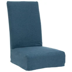 HOUSSE POUR CHAISE JANA CHENILLE BLEU