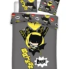 HOUSSE COUETTE 140X200CM ET 63X63CM BATMAN