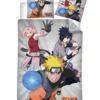 HOUSSE COUETTE 140X200CM ET 63X63CM NARUTO