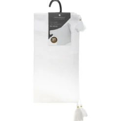 HOUSSE COUSSIN SLUB BLANC 40X40
