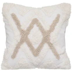 HOUSSE DE COUSSIN TUFTE 40X40CM