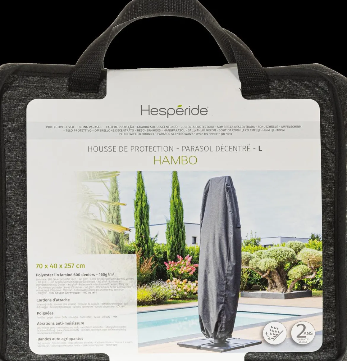 HOUSSE HAMBO PARASOL DECENTRE TAILLE L