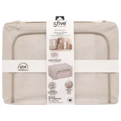 HOUSSE RANGEMENT DOUBLE OUVERTURE DRESSY PLUS BEIGE TAILLE M