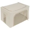 HOUSSE RANGEMENT DOUBLE OUVERTURE DRESSY PLUS BEIGE TAILLE L