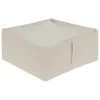HOUSSE RANGEMENT RIGIDE BEIGE DRESSY PLUS 44.5X45.5CM
