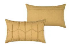 HOUSTON COUSSIN 30X50CM MOUTARDE