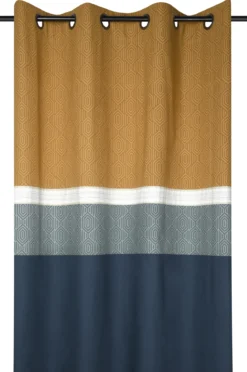 HOUSTON RIDEAU 140X260CM OEILLETS MULTICOLORE