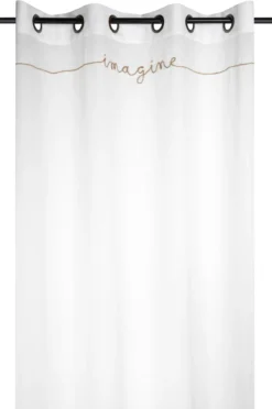 IMAGINE VOILE 140X260CM BLANC