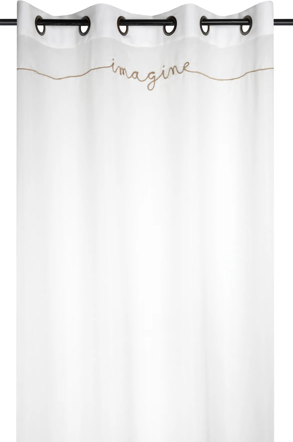 IMAGINE VOILE 140X260CM BLANC