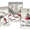 IZAR SKI TORCHON 50X70CM NATUREL