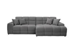 JACOB CANAPE ANGLE DROIT ARGENT PERFECT HARMONY 85