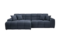 JACOB CANAPE ANGLE GAUCHE BLEU PERFECT HARMONY 77