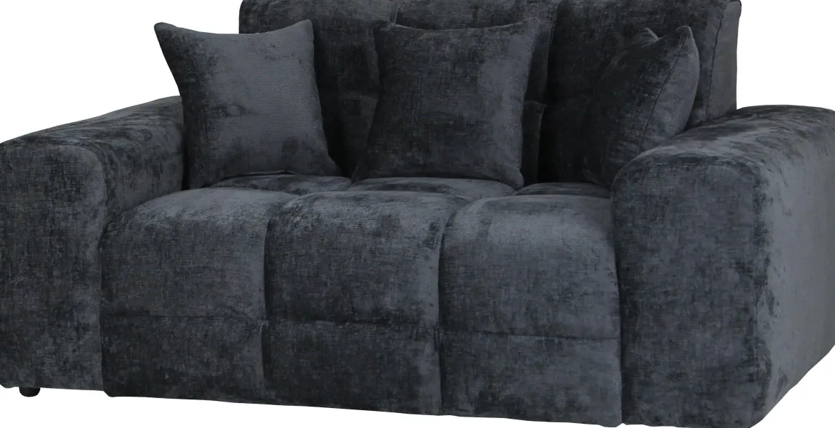 JACOB CANAPE 2 PLACES GRIS PERFECT HARMONY 90