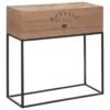 JARDINIERE BOIS METAL BOTANIC D.42X33X14CM