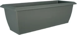 JARDINIERE EVOLUTION GRANDE L.69CM GRIS 18L