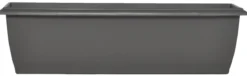 JARDINIERE EVOLUTION L.40CM GRIS 7.6L