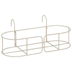JARDINIERE METAL LIN AZE L.47CM