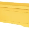 JARDINIERE TRADITION L.50CM ET PLATEAU CLIPS JAUNE 9L
