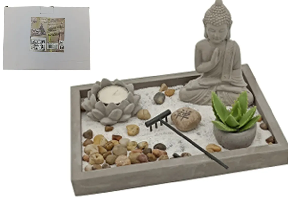 JARDIN ZEN CIMENT 25X18CM