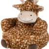 JEANNINE POUF 45X45CM CAMEL