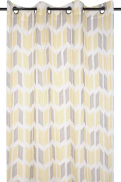 JEFF VOILE JEANNIE 140X260 MOUTARDE