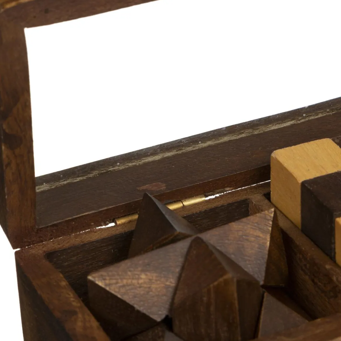 JEU CASSE TETE BOIS D.17.5X6X7CM