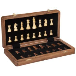 JEU D ECHEC BOIS LANEY 30.5X30.5CM
