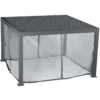 JEU RIDEAU ET RAIL EVORA 3.6X3.6M GRAPHITE
