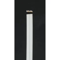 JOINT ISOLANT ADHESIF CAOUTCHOUC PROFIL F 2 X 2.75M BLANC