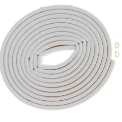 JOINT ISOLANT ADHESIF MOUSSE PROFIL 2X3M BLANC