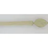 KIT EXT 100 190CM D.19CM EMBOUT FEUILLE IVOIRE OR