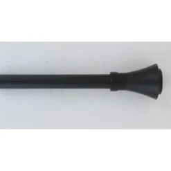 KIT EXT 210 380 CM D19 EMBOUT BRASSERIE NOIR MAT