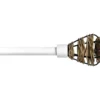 KIT EXT 90 160CM D19 EMBOUT EVA BLANC MAT