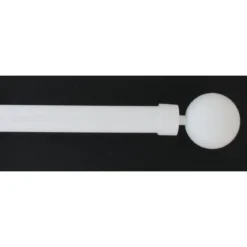 KIT EXT 120 210 CM D28 EMBOUT GAIA BLANC MAT