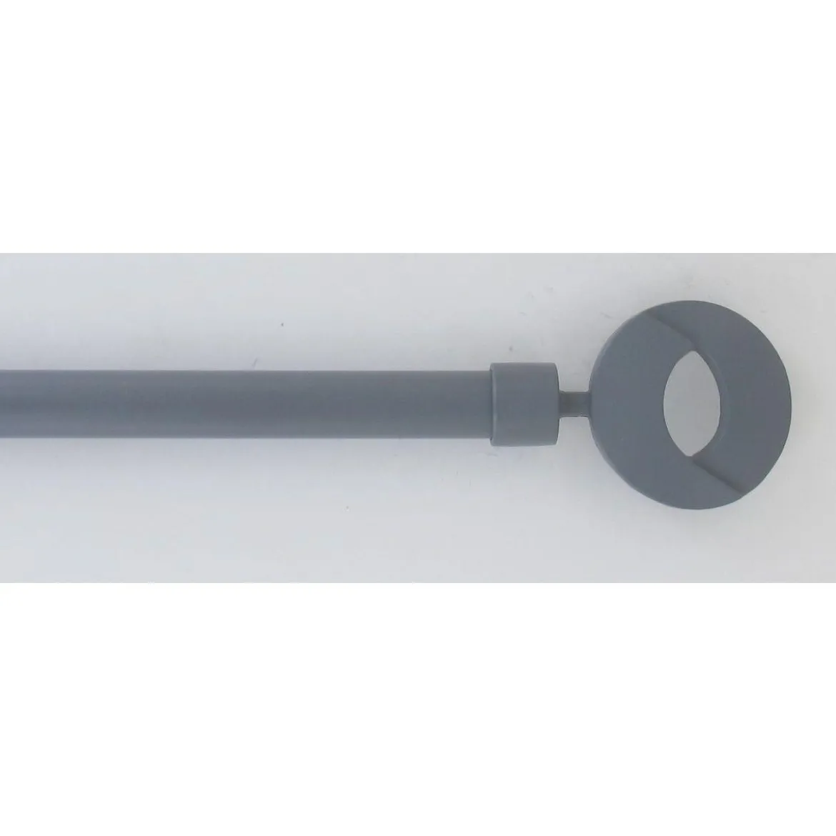 KIT EXT 210 380 CM D19 EMBOUT NEW LOOK GRIS MAT