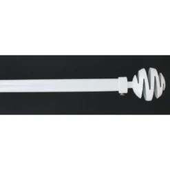 KIT EXT 120 210 CM D19 EMBOUT VILLALOUISE BLANC LAQUE