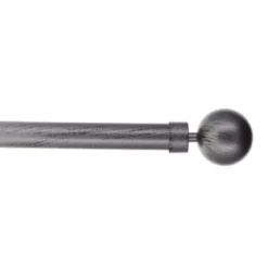 KIT EXT 120 210CM D.28MM EMBOUT GAIA GRIS NOIR