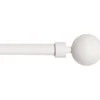 KIT EXT D.19CM EMBOUT BASIC BLANC MAT