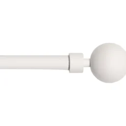 KIT EXT D.19CM EMBOUT BASIC BLANC MAT