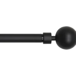 KIT EXT D.19CM EMBOUT BASIC NOIR MAT
