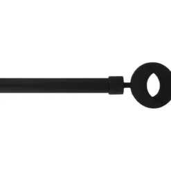 KIT EXTENSIBLE 120 A 210CM D.19CM EMBOUT NEW LOOK NOIR MAT