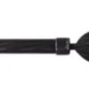 KIT EXTENSIBLE 100 A 190CM D.19CM EMBOUT FEUILLE NOIR ARGENT