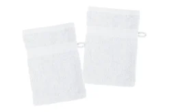 LAGUNE LOT 2 GANTS 15X21  BLANC