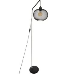 LAMPADAIRE ARC EMIE NOIR H.157CM